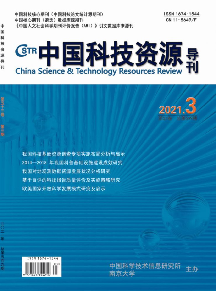 中國科技資源導(dǎo)刊雜志